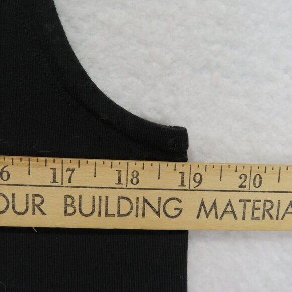 Eileen Fisher Dress Womens Small Black Organic Cotton Hooded Knee Length Coverup - Picture 9 of 10